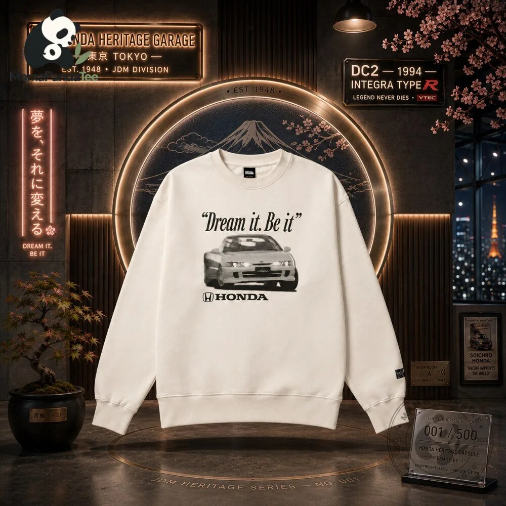 Honda x FIRST DOWN Integra Type R Sweatshirt 2026 6 Honda x FIRST DOWN Integra Type R Sweatshirt 2026