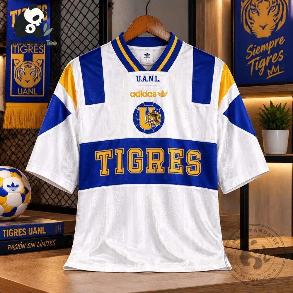 Adidas Originals Tigres UANL Retro Football Jersey 6 Adidas Originals Tigres UANL Retro Football Jersey
