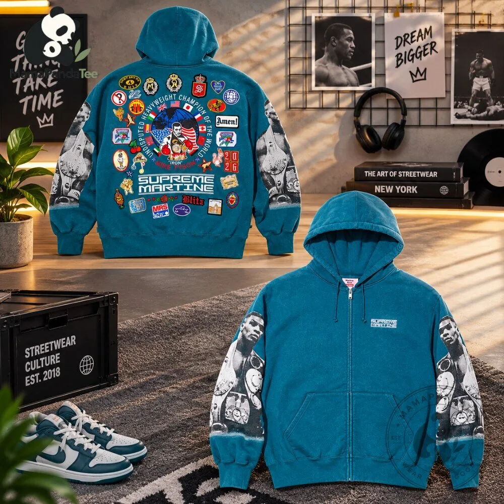 Supreme x Martine Zip Up Hooded Sweatshirt 2026