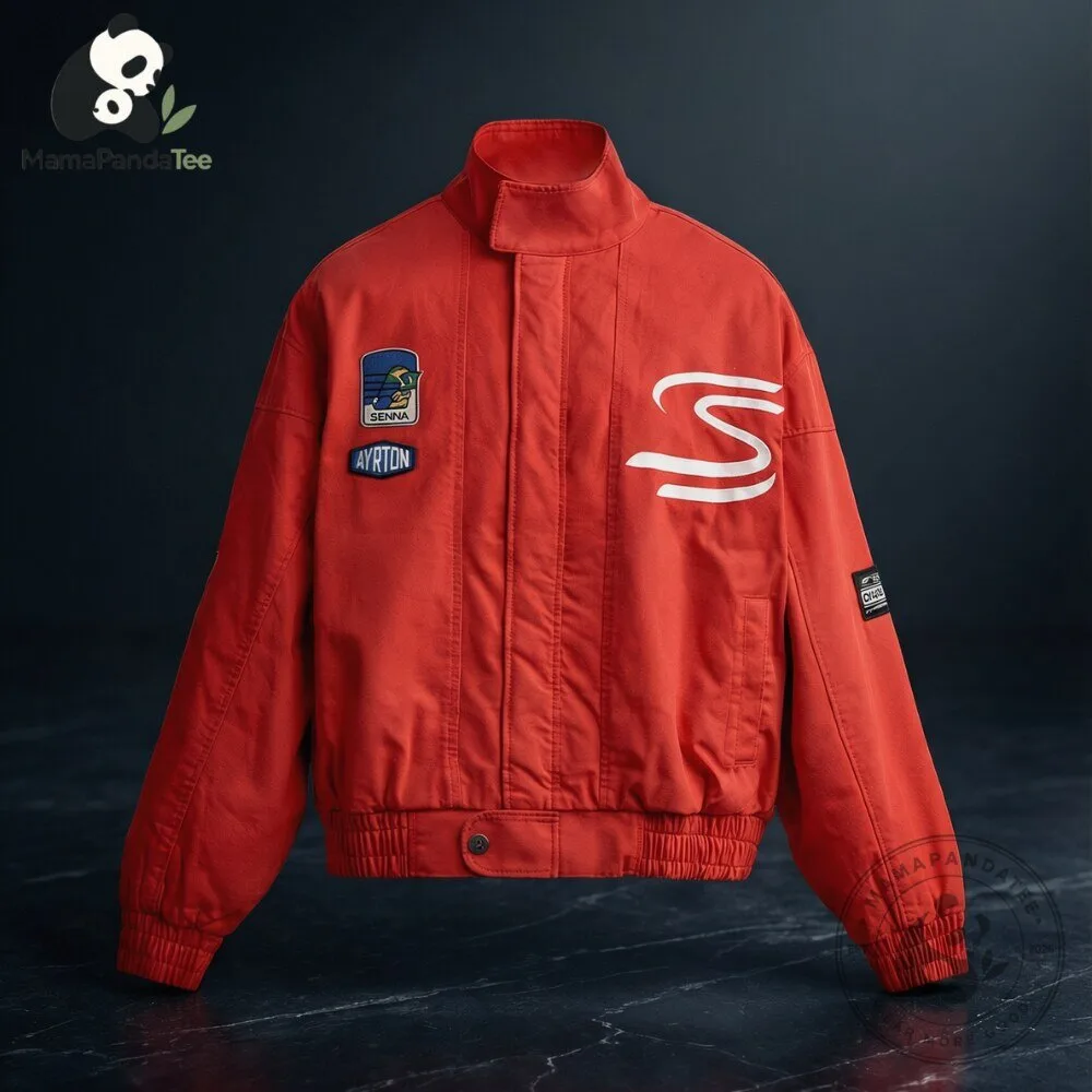 Zara Ayrton Senna Padded Bomber Jacket 5 Zara Ayrton Senna Padded Bomber Jacket