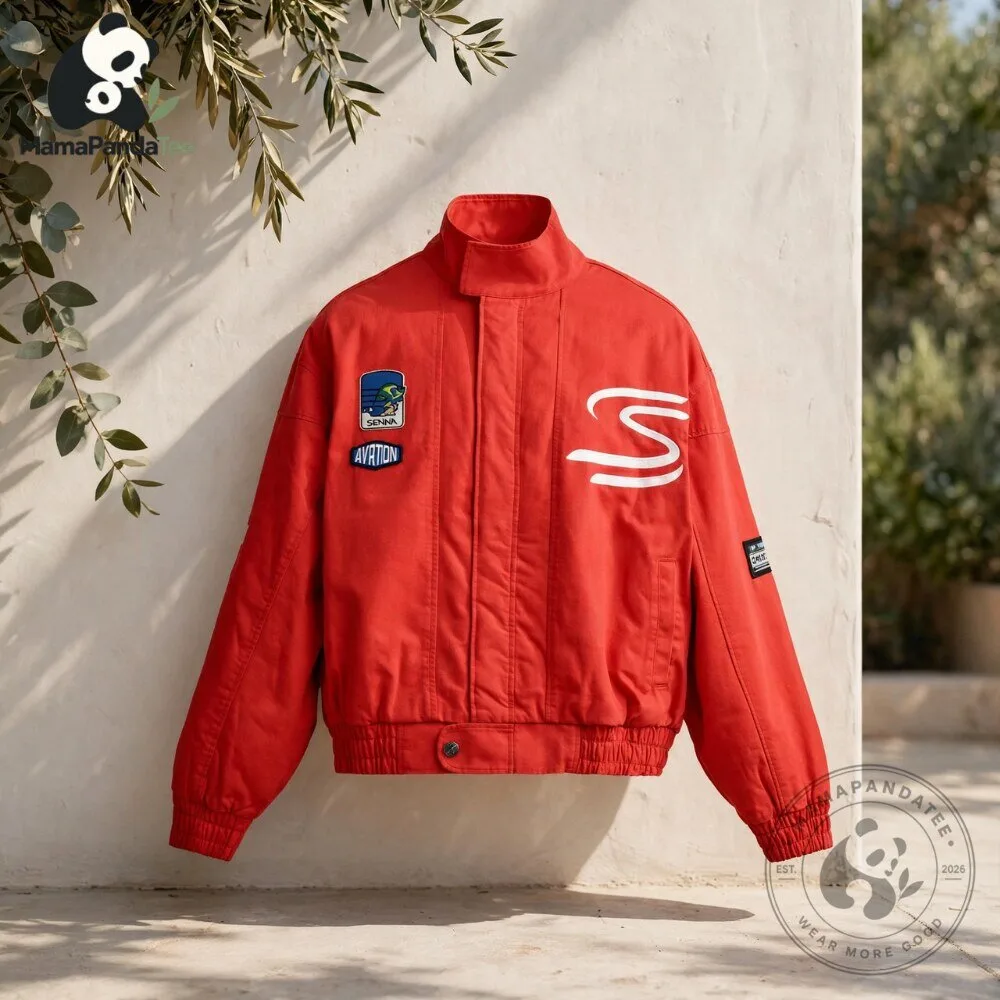 Zara Ayrton Senna Padded Bomber Jacket 6 Zara Ayrton Senna Padded Bomber Jacket