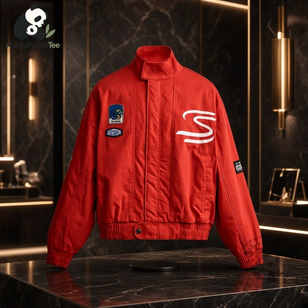 Zara Ayrton Senna Padded Bomber Jacket 7 Zara Ayrton Senna Padded Bomber Jacket
