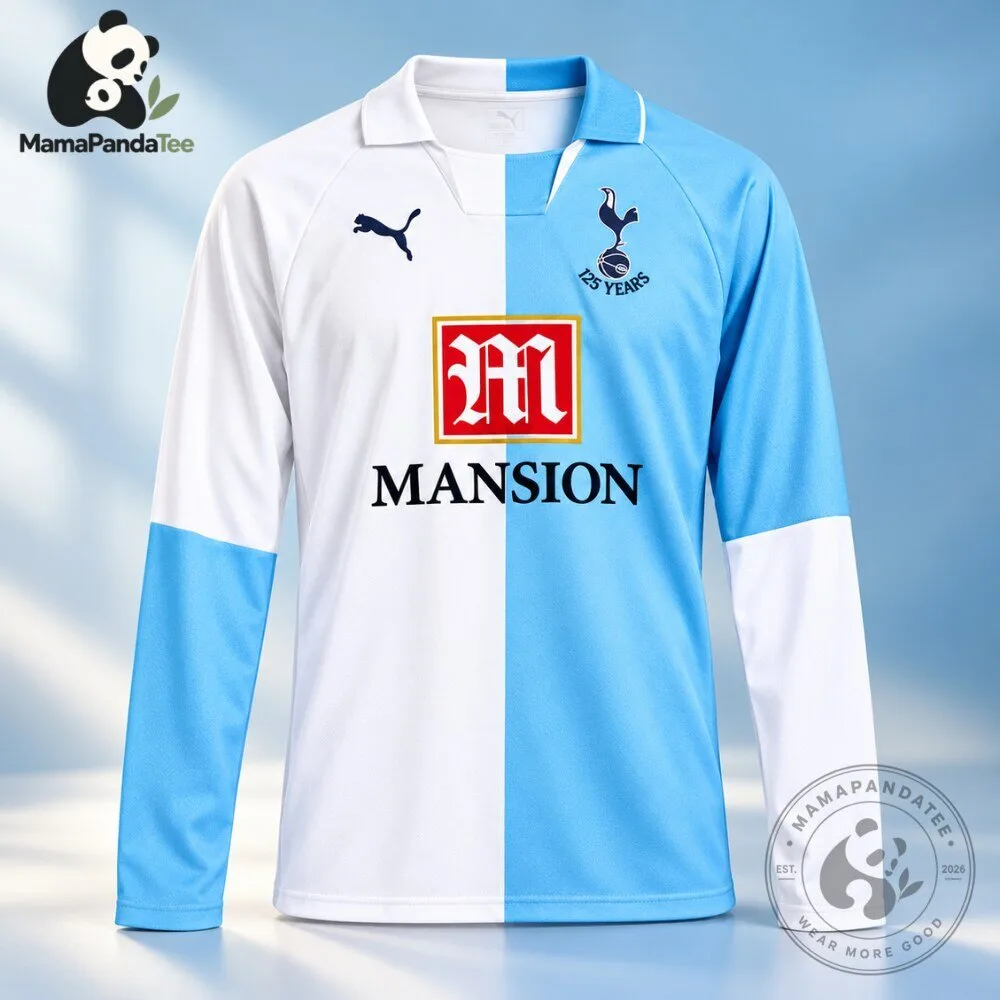 Tottenham Hotspur 2007 2008 125th Anniversary Long Sleeve Retro Shirt