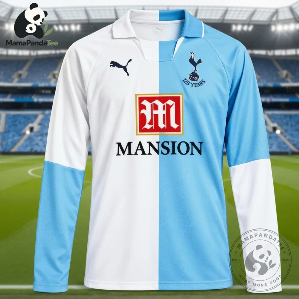 Tottenham Hotspur 2007 2008 125th Anniversary Long Sleeve Retro Shirt 7 Tottenham Hotspur 2007 2008 125th Anniversary Long Sleeve Retro Shirt