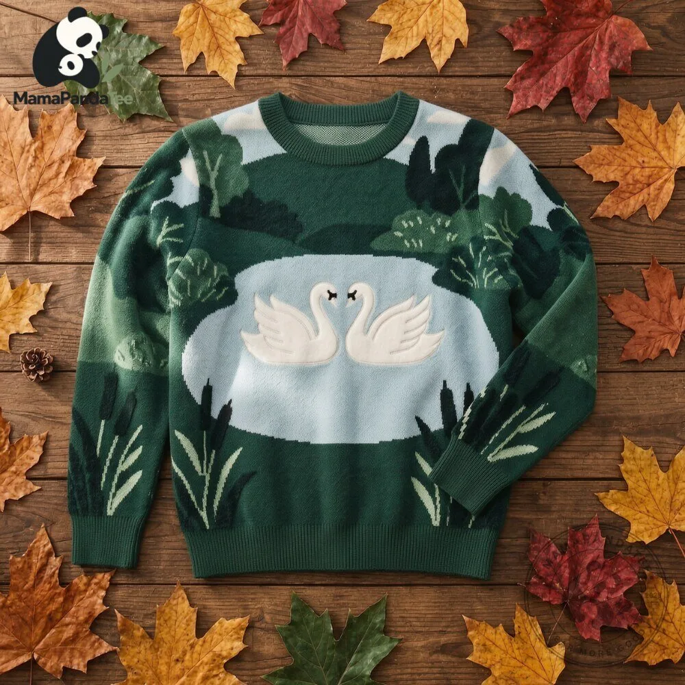 Cozy Green Swan Sweater 2026 7 Cozy Green Swan Sweater 2026