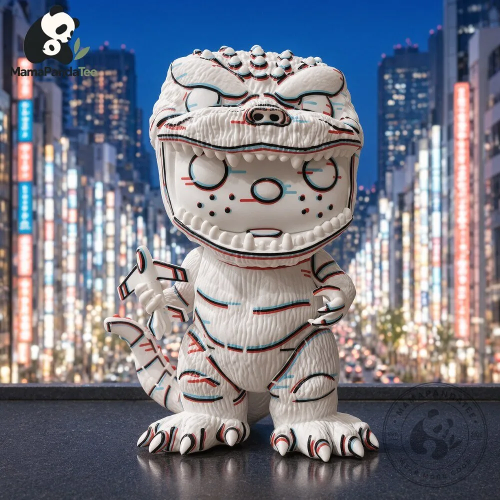 Limited Edition Godzilla Custom Vinyl Art Toy Figure 6 Limited Edition Godzilla Custom Vinyl Art Toy Figure