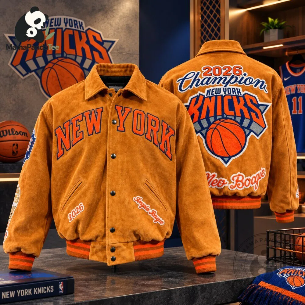 New York Knicks NBA Champions Artisan Jacket by Angelo Baque