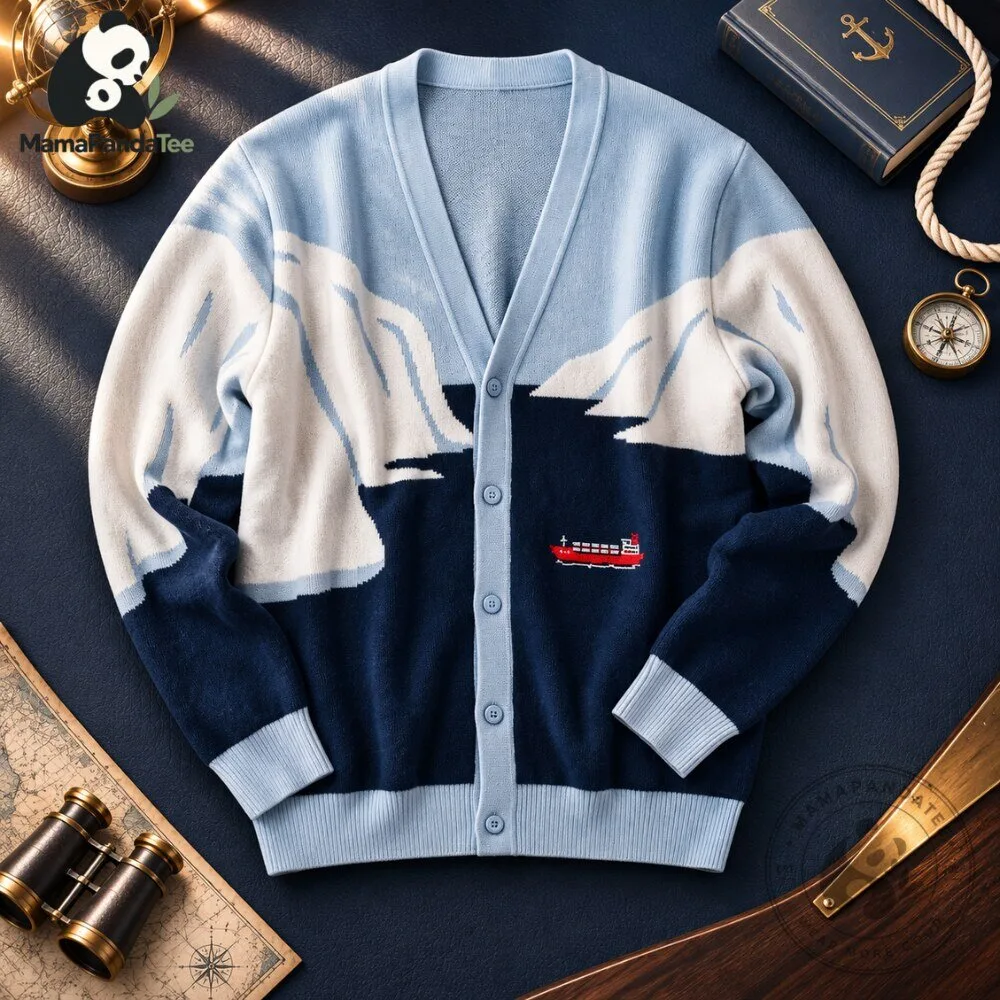 Scenic Iceberg & Ship Cardigan 2026
