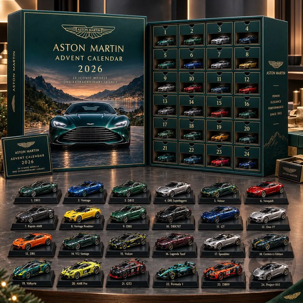 Cars Aston Martin Advent Calendar 2026