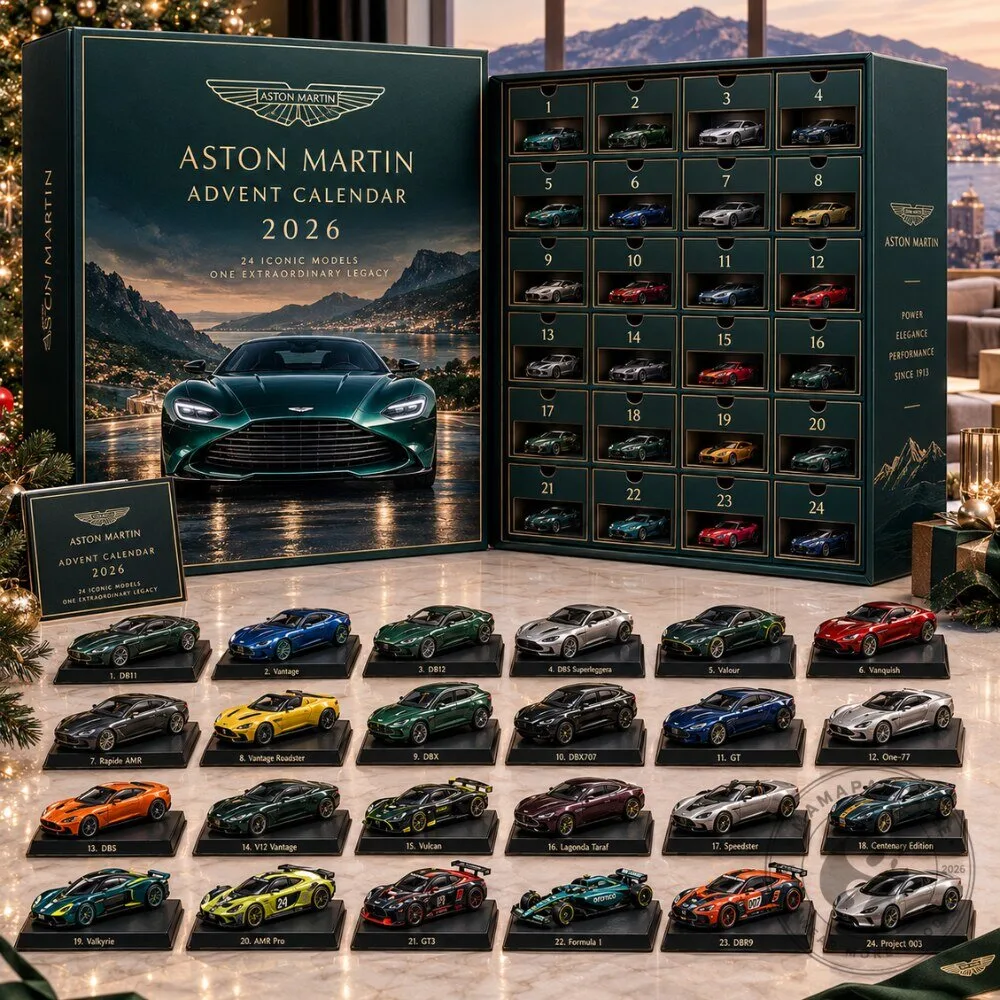 Cars Aston Martin Advent Calendar 2026 5 Cars Aston Martin Advent Calendar 2026