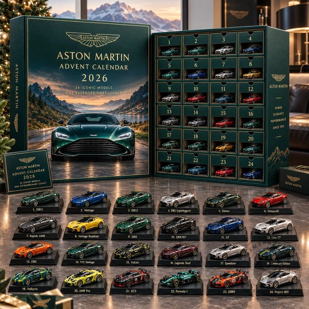 Cars Aston Martin Advent Calendar 2026 6 Cars Aston Martin Advent Calendar 2026