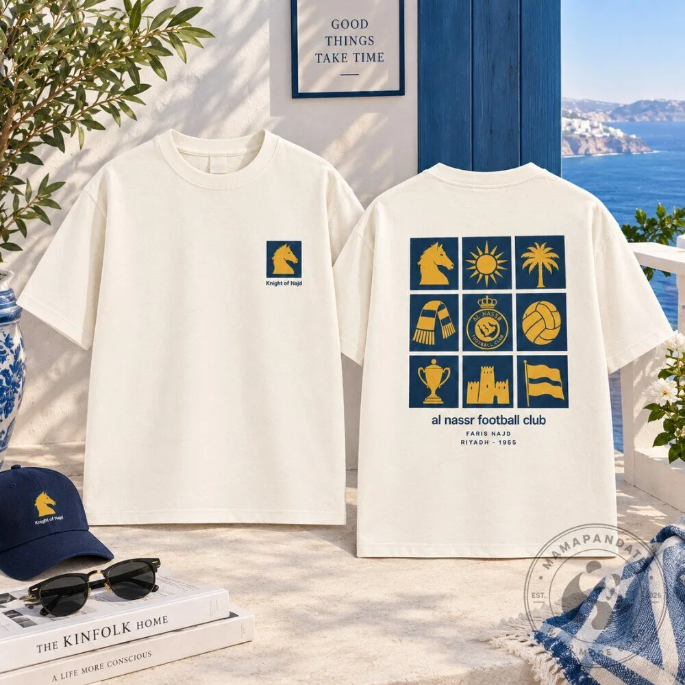 Al Nassr FC Graphic T Shirt Faris Najd Tees