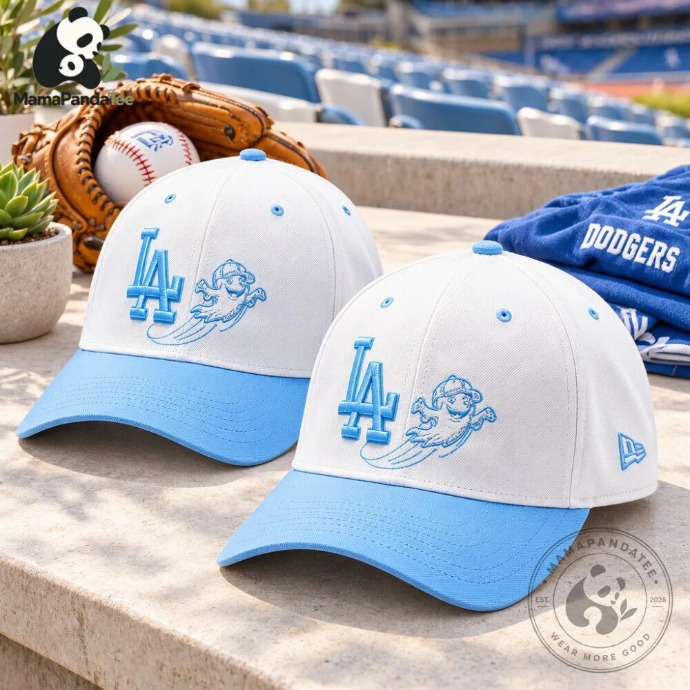 New Era LA Dodgers Chrome Ghost 9FORTY A Frame Snapback Hat 8 New Era LA Dodgers Chrome Ghost 9FORTY A Frame Snapback Hat