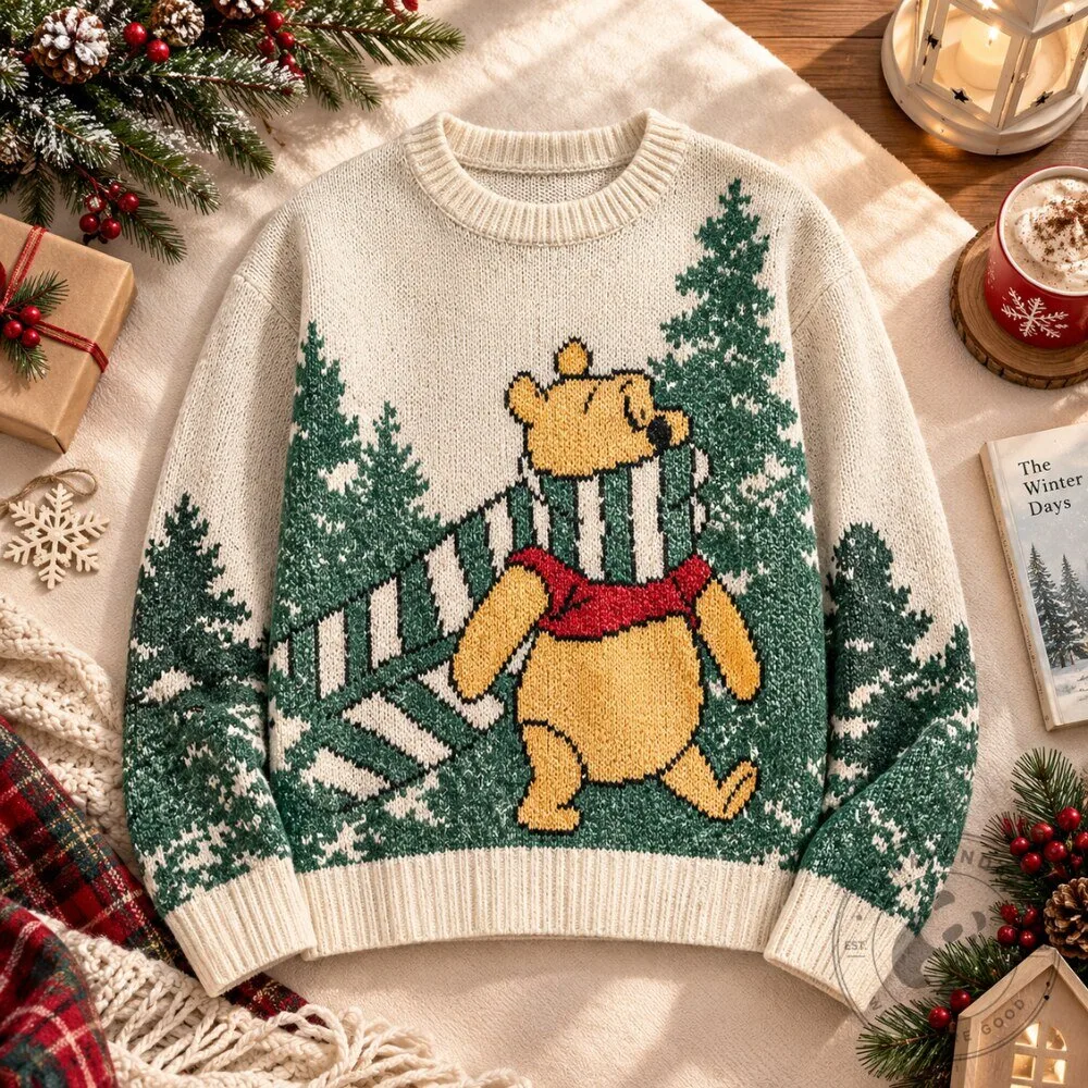 "Top 5 Festive 2026 Holiday Products: Ornaments, Apparel, and Surprises" 4 Winnie the Pooh Christmas Knit Sweater